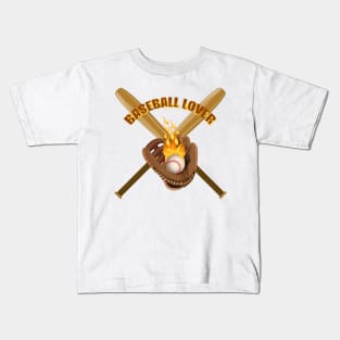 Baseball Lover Kids T-Shirt